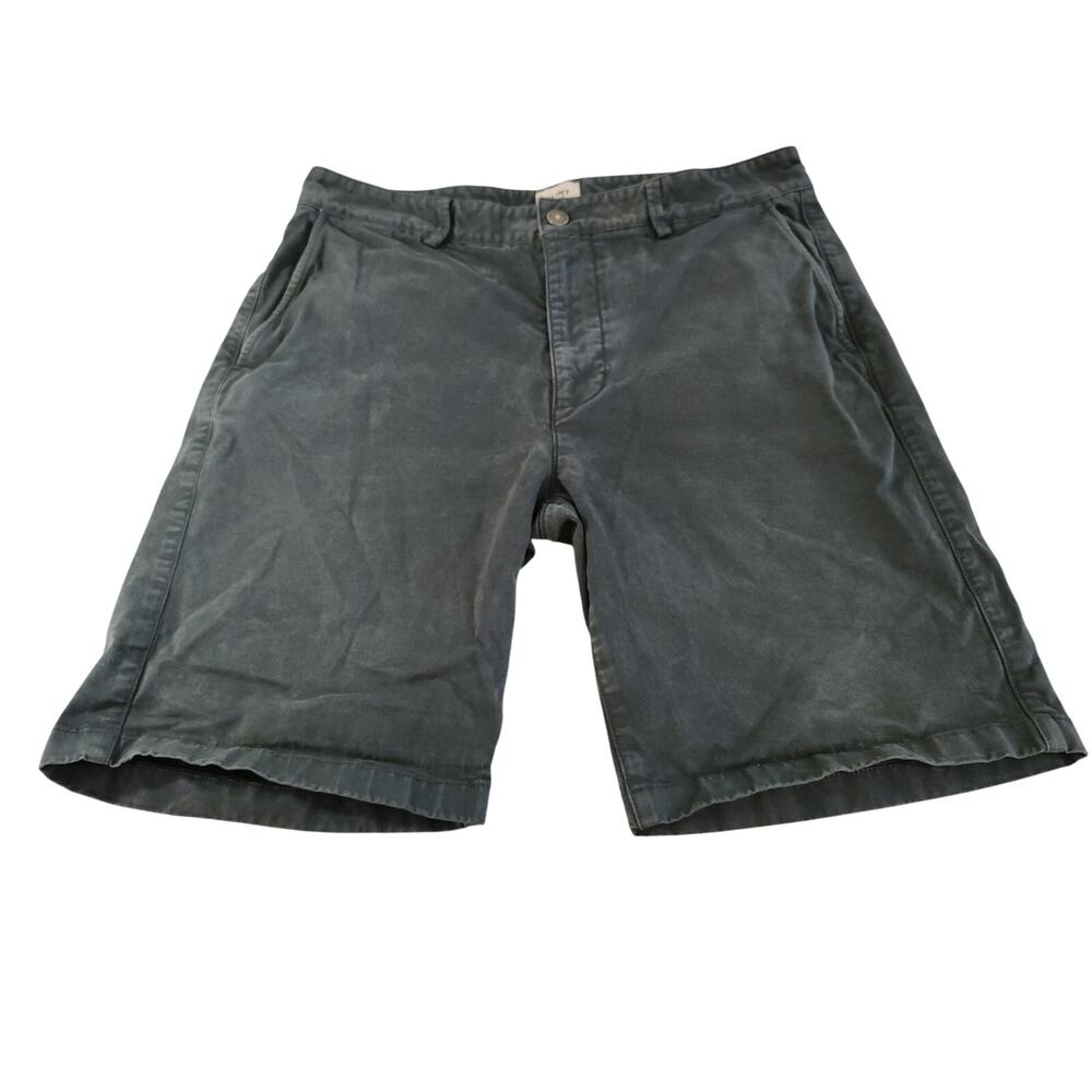 Flint And Tinder Gray Chino Shorts Men's 32 Cotton Blend Golf Outdoors